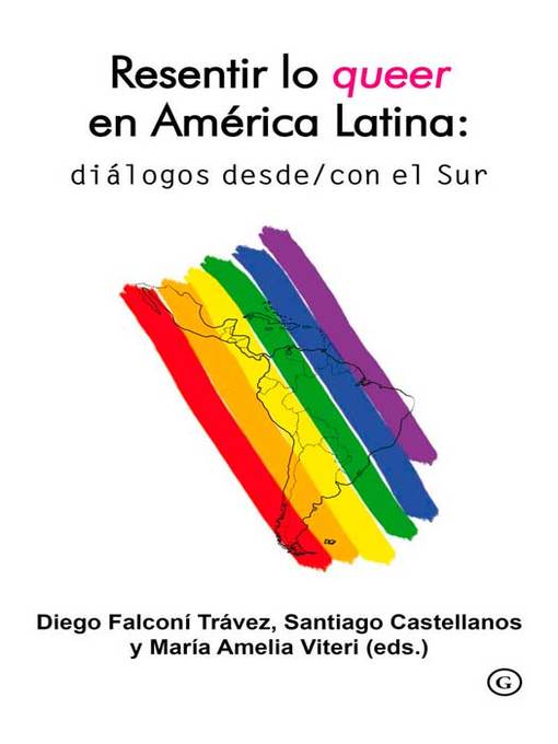 Title details for Resentir lo queer en América Latina by Diego Falconí Távez - Available